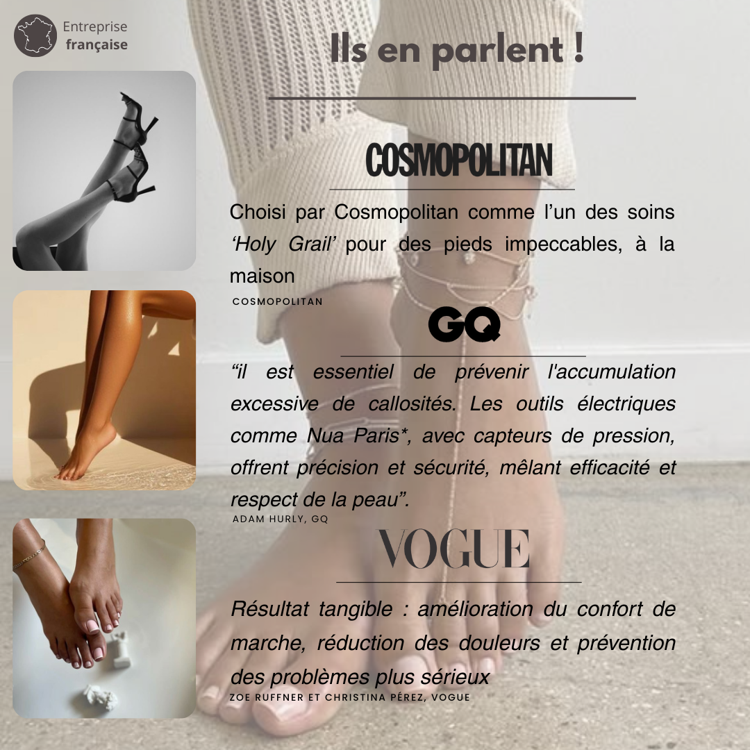 Nua in Paris - Le secret des pieds en velours