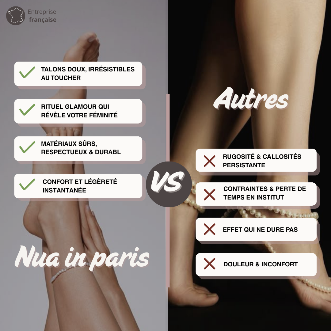 Nua in Paris - Le secret des pieds en velours