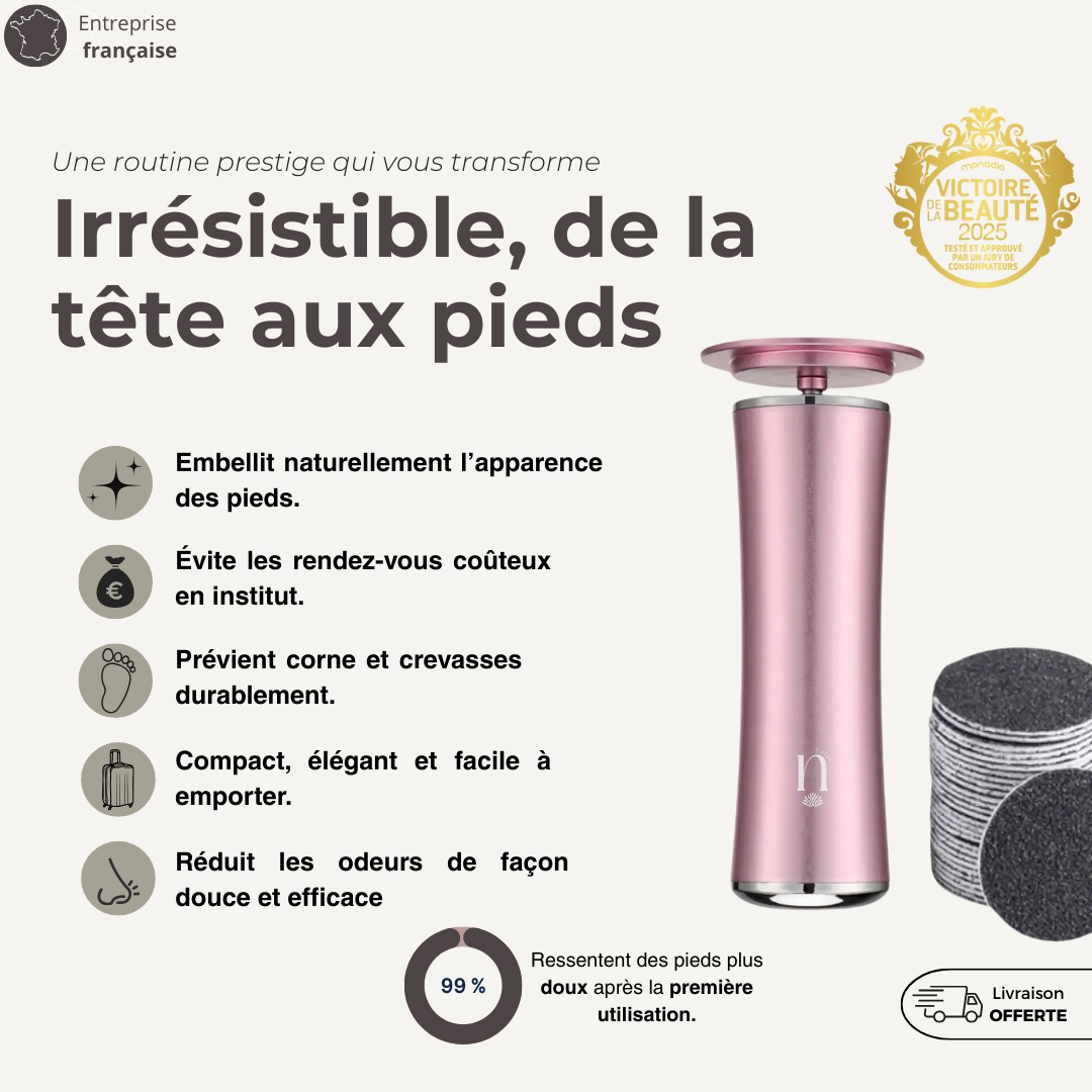 Nua in Paris - Le secret des pieds en velours